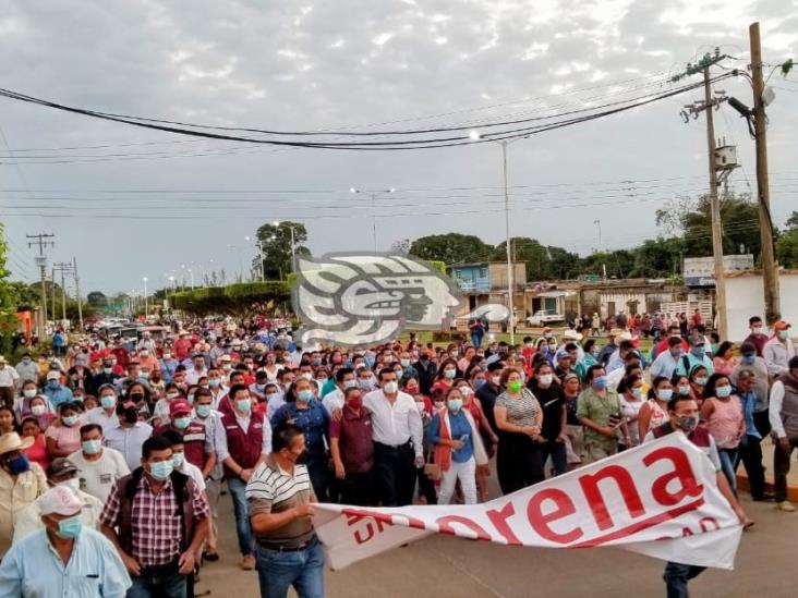 Esteban Bautista, candidato de la Coalición Juntos haremos Historia