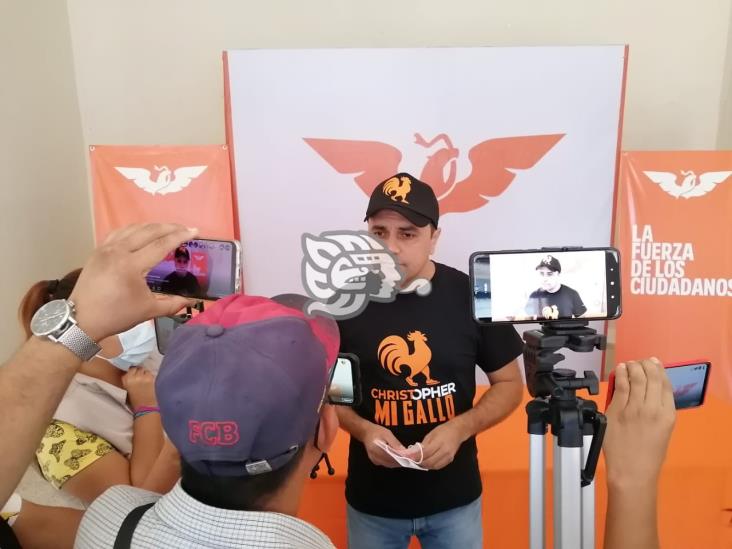 Tendrán un ‘Gallo’ que los defenderá: Christopher Santos