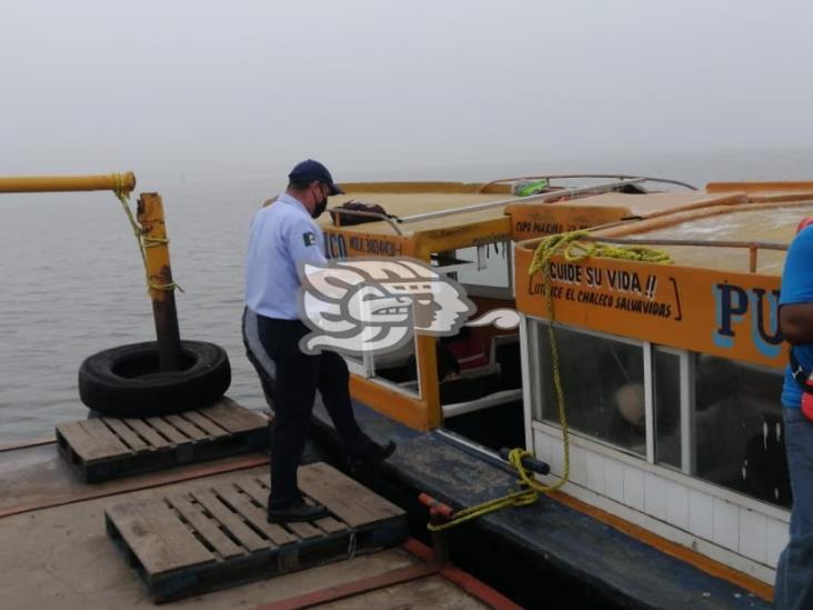 Intensa neblina dificulta transporte fluvial entre Coatza y Allende