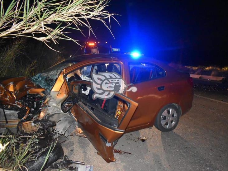 Muere joven tras choque en la Sayula – Acayucan; un detenido