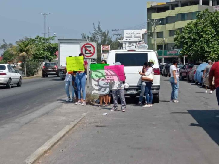 Exigen liberación de tres mujeres detenidas en Veracruz