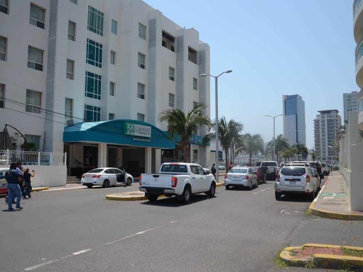 Realizan fuerte operativo en hotel de Boca del Río