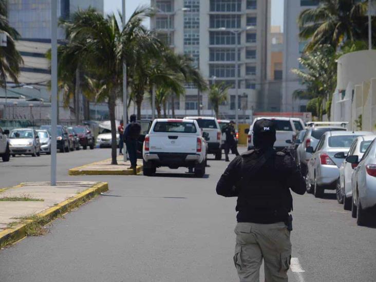Realizan fuerte operativo en hotel de Boca del Río