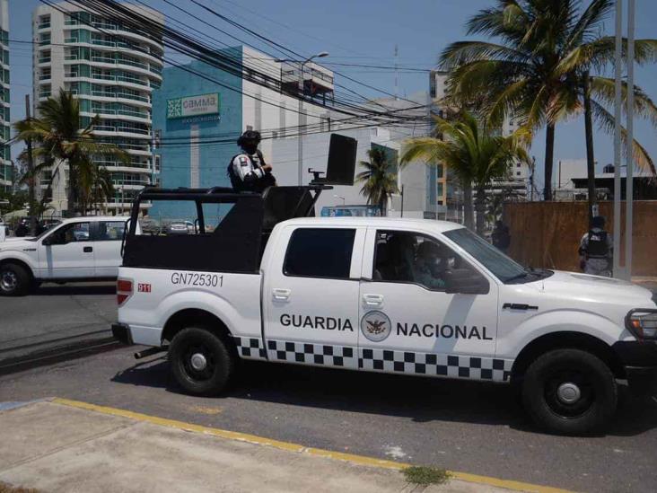 Realizan fuerte operativo en hotel de Boca del Río