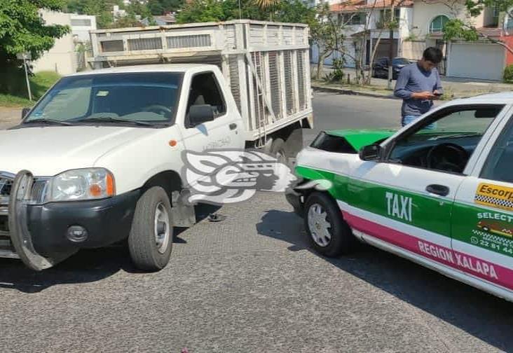 Accidentado viernes en colonias de Xalapa