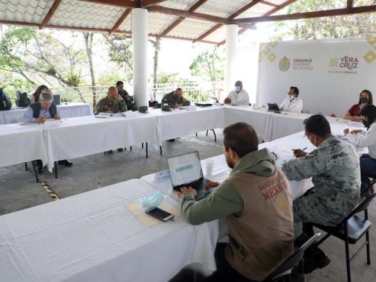 Pese a bloqueos, encabeza Cuitláhuac mesa de seguridad en Naranjal