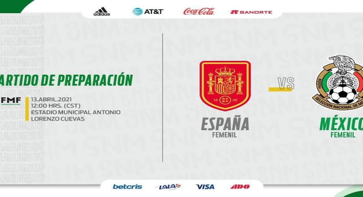 ¡México jugará ante España!