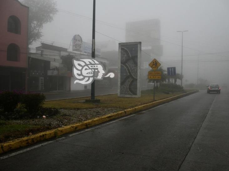 Nieblas y lluvias llegan a Veracruz tras ola de calor