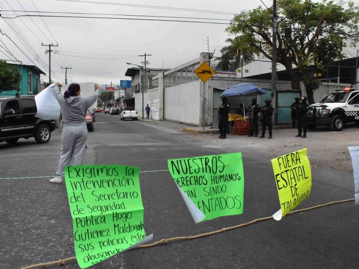 ¿Quien nos cuida de la policía?, reclaman en Rafael Delgado