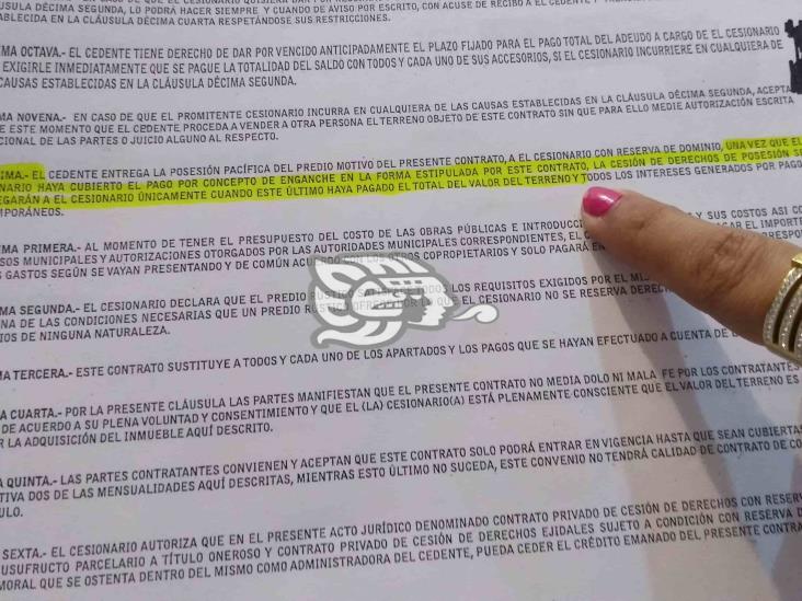 Denuncian ante FGE a Armado Rotter por presunto fraude de terrenos