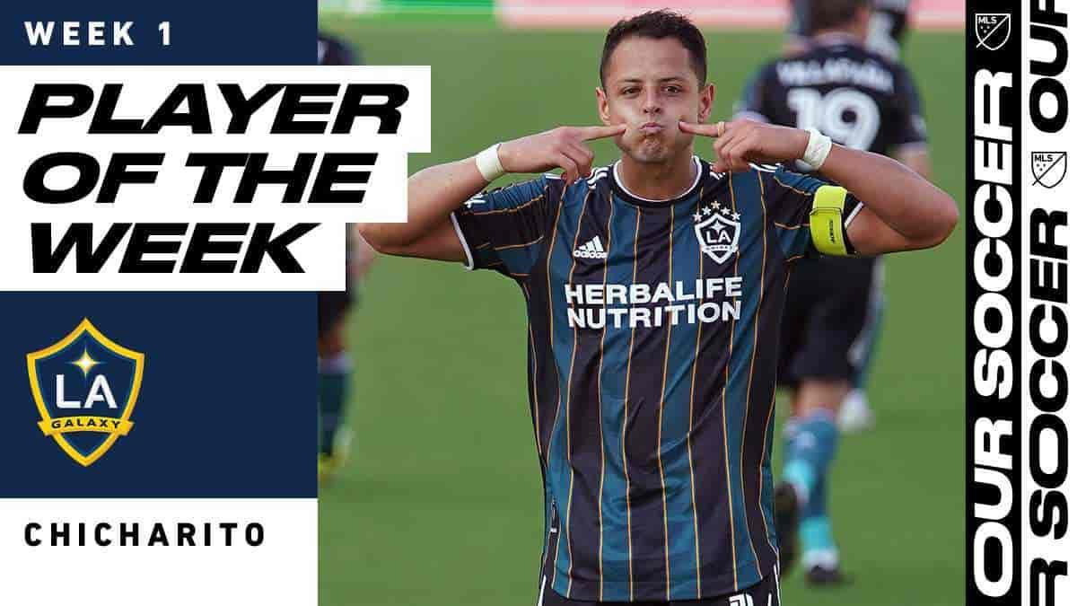 Chicharito, parte del once ideal de la MLS