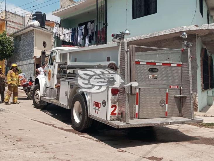 Se incendia casa en la colonia Lomas de Casa Blanca, en Xalapa