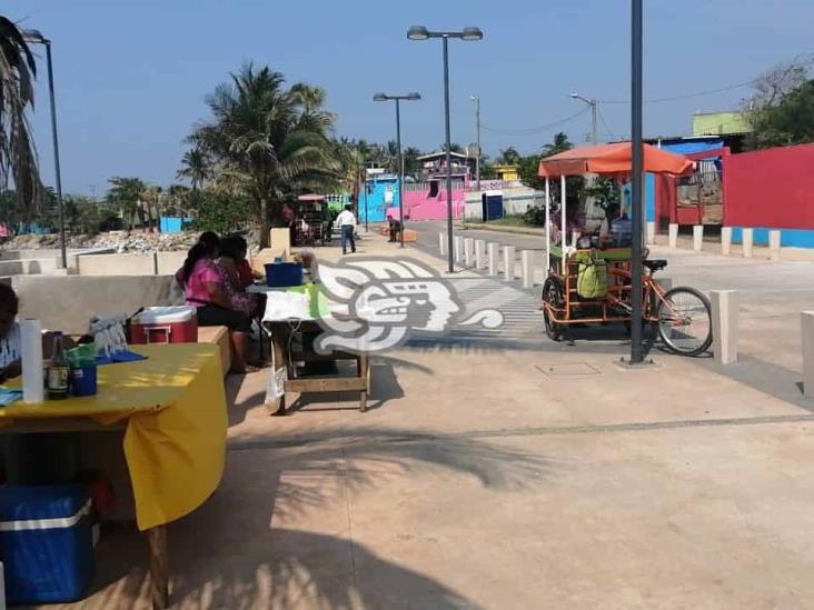 Jóvenes agregan color y vida al nuevo Malecón de Villa Allende