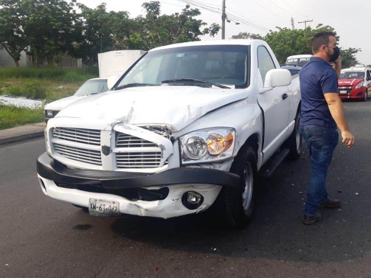 Se registra fuerte accidente en Veracruz; deja una persona herida