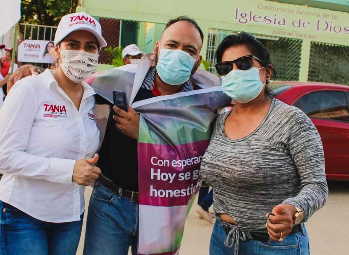 Aquí solo entra MORENA: Vecinos de la colonia Francisco Villa