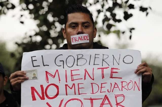 México, el país con más fraudes electorales de la historia