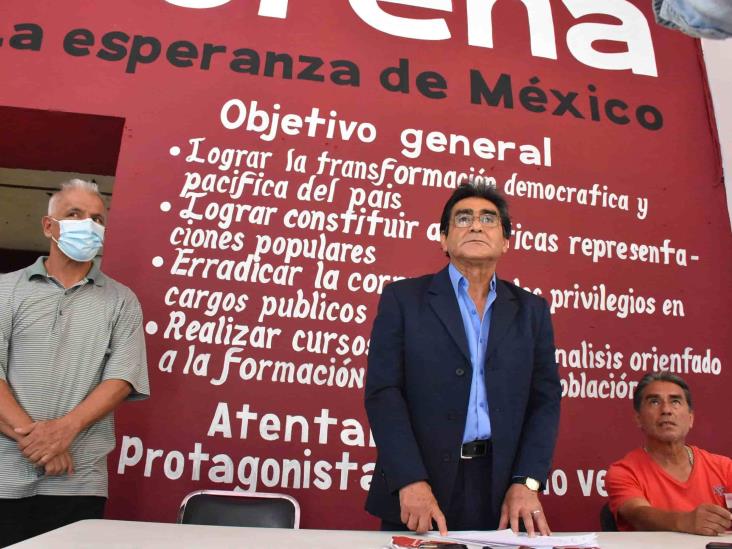 Militantes de Morena en Orizaba rechazan ‘imposiciones’ en candidaturas