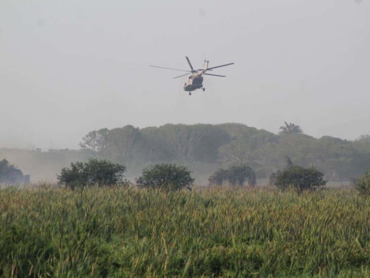 Autoridades mitigan incendio en tembladeras