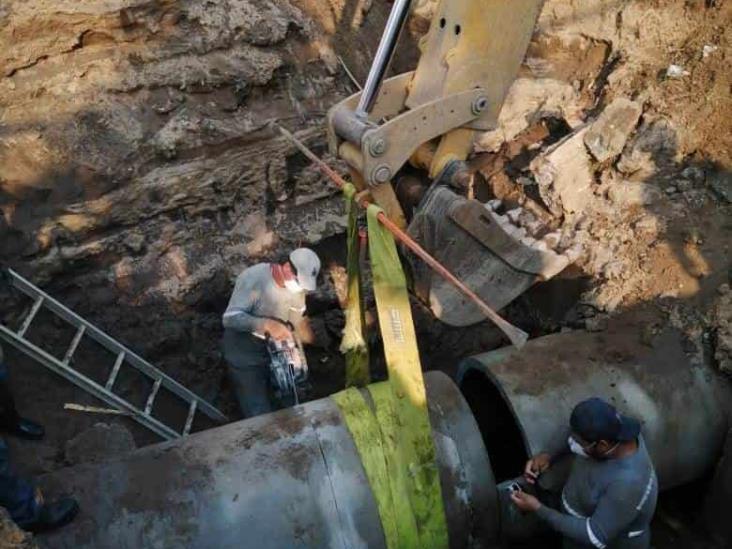 Anuncia Grupo MAS fuga de agua en Planta potabilizadora Tejar II