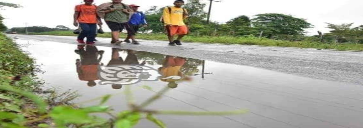 Reportan aumento de llegada de migrantes haitianos por la frontera sur de México