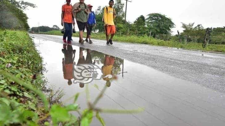 Reportan aumento de llegada de migrantes haitianos por la frontera sur de México