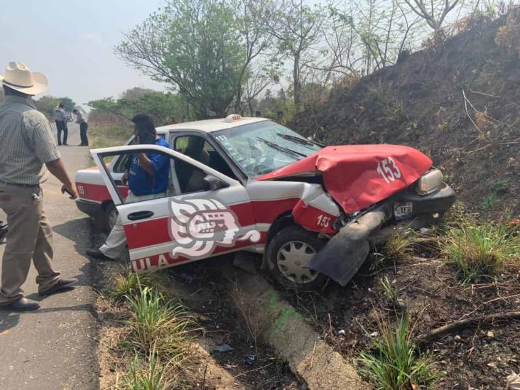 Tres lesionados en choque ocurrido en Sayula