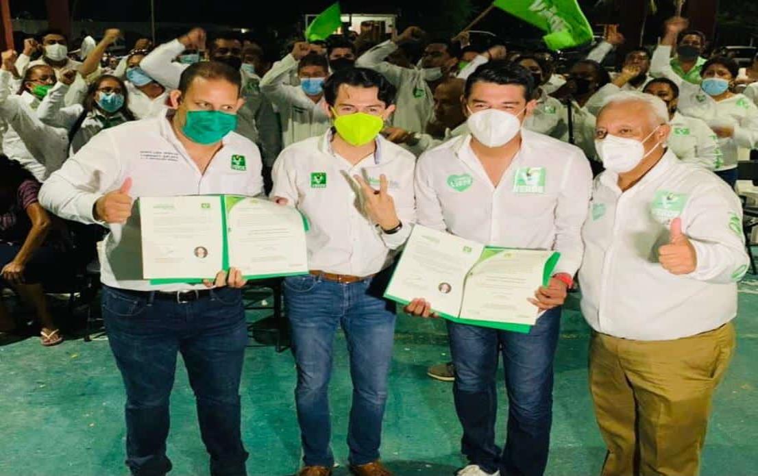 Va Claudio Trujillo por la Diputación de Coatza por el PVEM