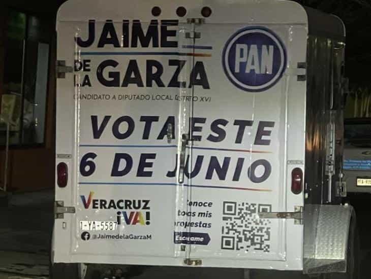 En veda electoral, circula en redes sociales imágenes de publicidad electoral