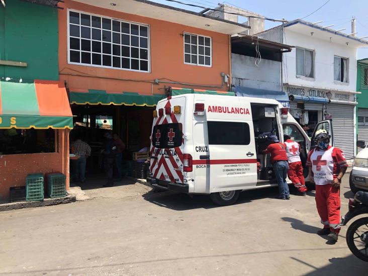 Muere hombre de un infarto en el interior del Mercado Malibrán