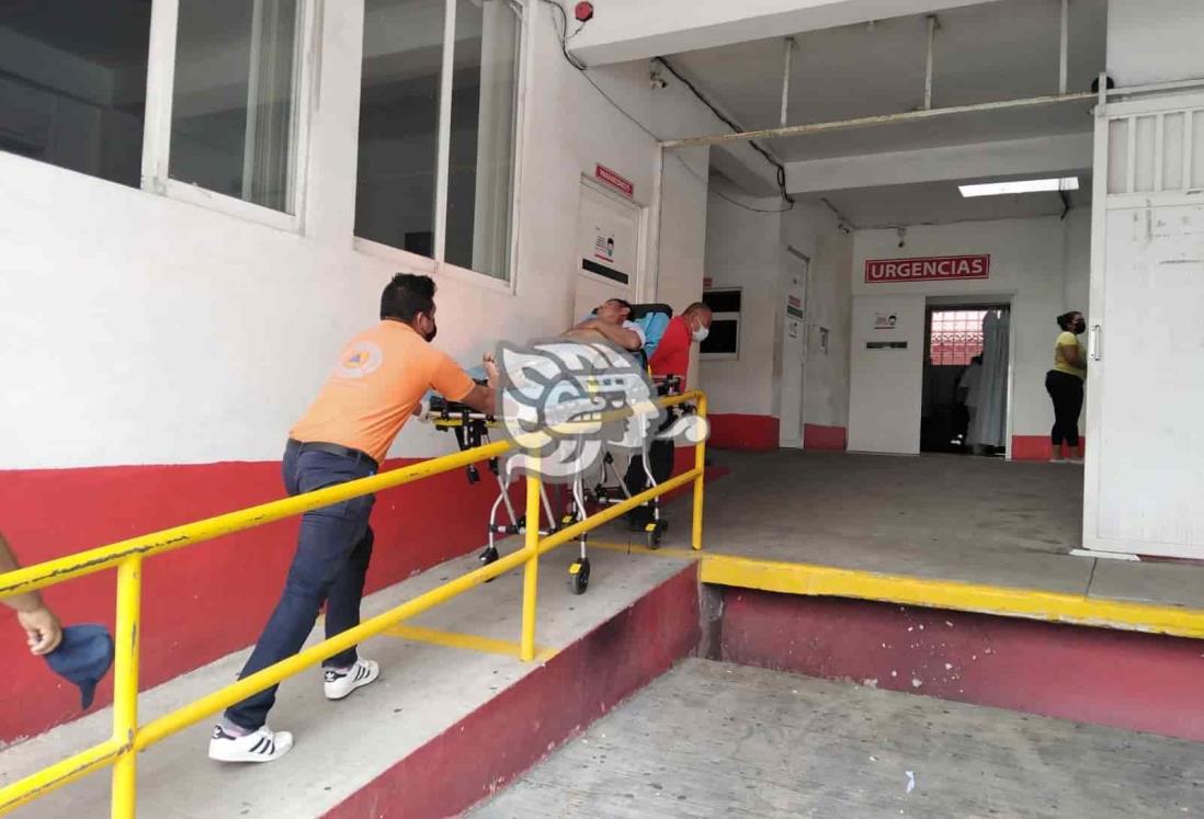 Mientras cortaba ramas de árbol, porteño sufre descarga eléctrica