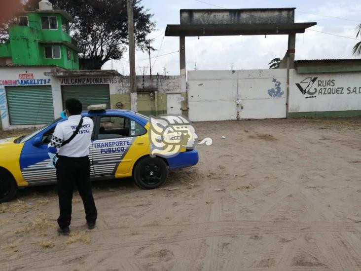 Transporte Público de Coatzacoalcos clausura corralón de Grúas Vázquez