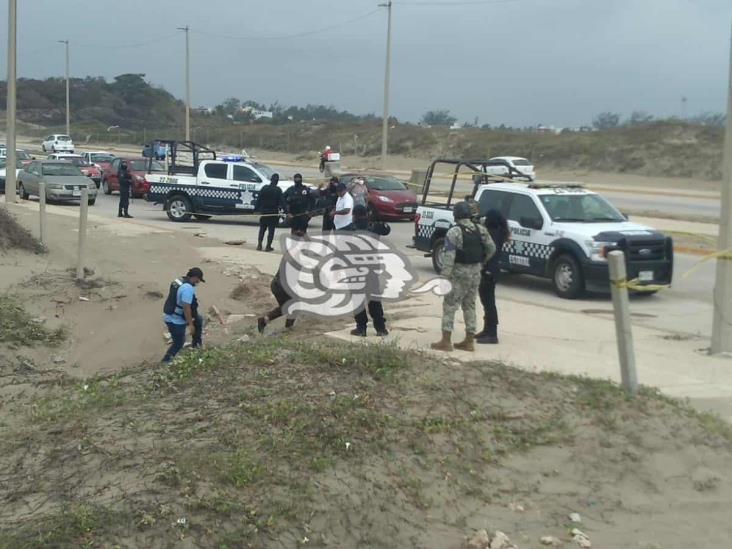 Restos de perrito movilizan a corporaciones policíacas en Coatzacoalcos