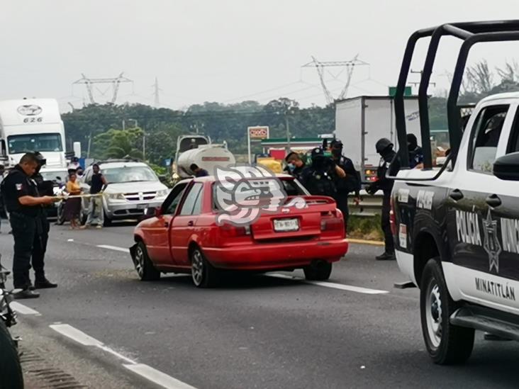 Persecución y balazos en autopista Cosolea-Nuevo Teapa; 2 detenidos