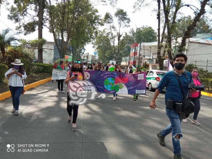 En Xalapa, marchan a favor de la legalización de la mariguana