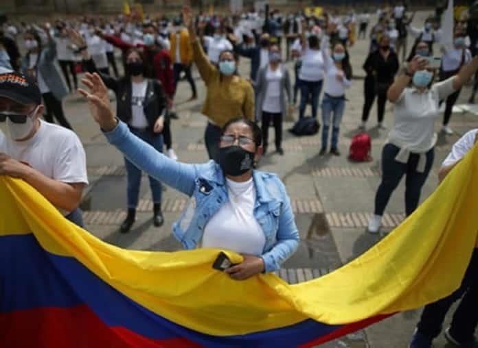 Desaparecen 548 manifestantes en Colombia