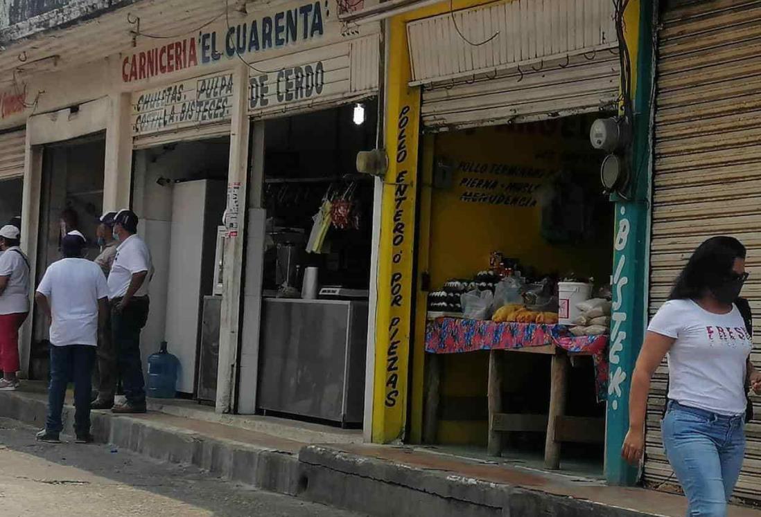 Aumenta el kilo de tortilla y carne de cerdo en Agua Dulce