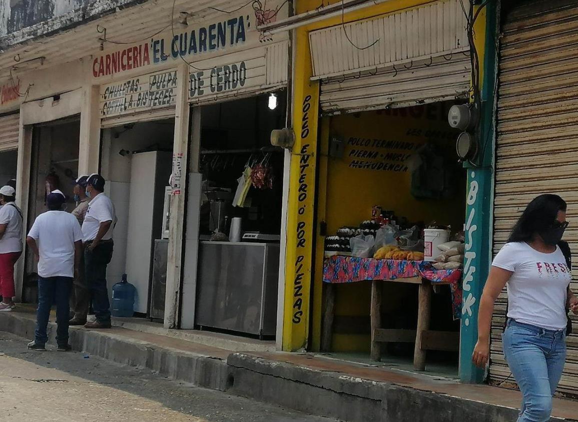 Aumenta el kilo de tortilla y carne de cerdo en Agua Dulce