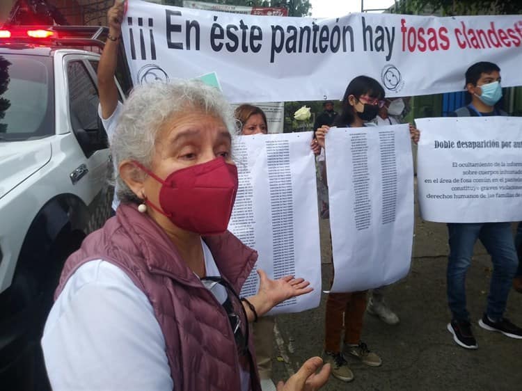 En panteón de Palo Verde, fosas clandestinas, advierten madres de desaparecidos