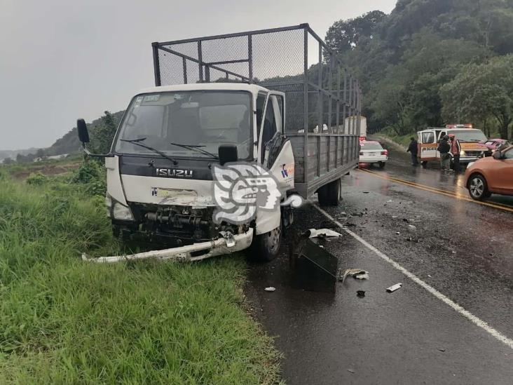 Choque en El Rosario deja 4 lesionados