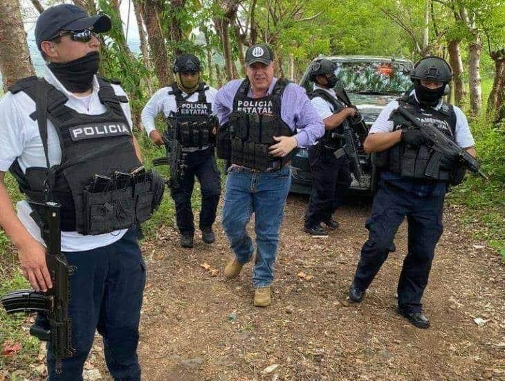 Hugo Gutiérrez encabeza operativo de SSP en San Andrés Tuxtla