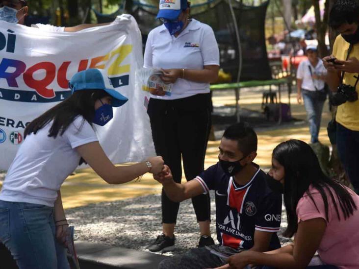 Jóvenes, capacitados para dirigir región centro, asegura Rubí Márquez