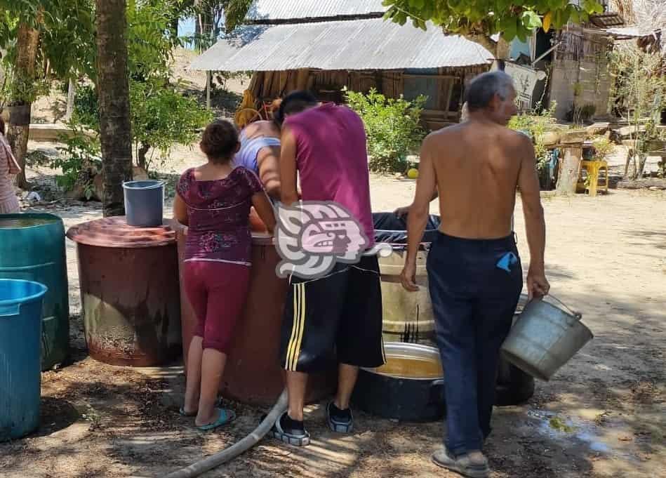 Altas temperaturas complican servicio de agua en Moloacán