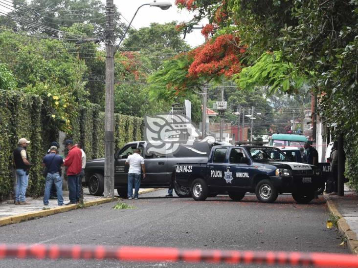 Dejan restos humanos en Orizaba; fuerte operativo