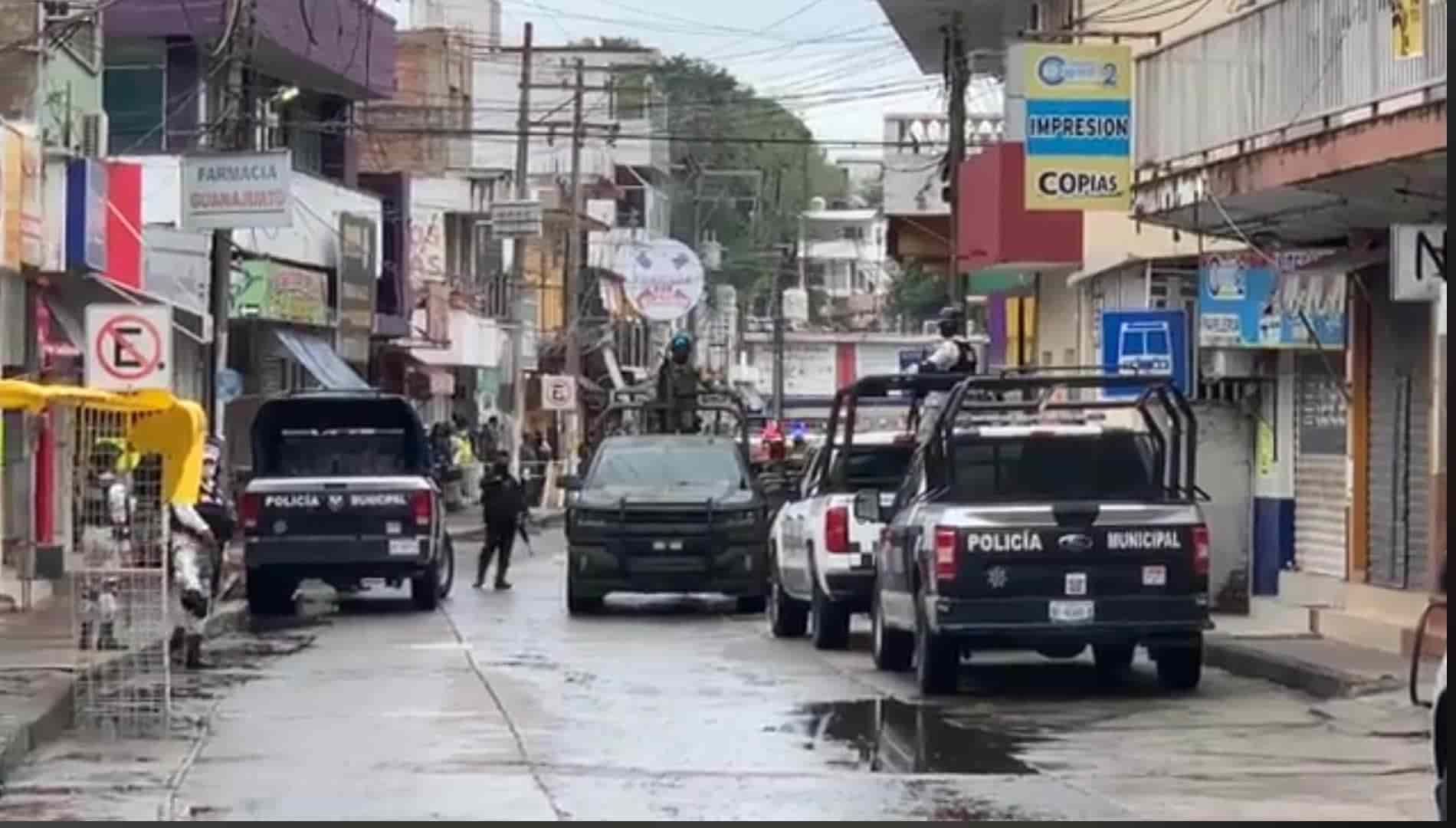 Hampa asalta casa de empeño y causa movilización con supuesta bomba en Tuxpan