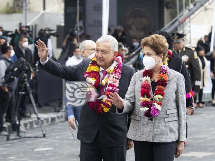 Expresidenta de Brasil acompañará a AMLO en conmemoración de Tenochtitlán