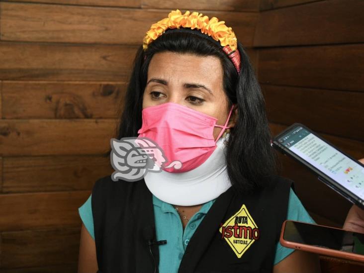 Por lesiones, denuncia reportera a familiares del alcalde de Ixhuatlán