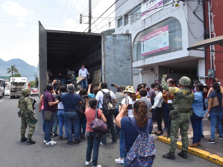 Casi un millón de boletas arriban a Juntas Distritales de Orizaba y Córdoba