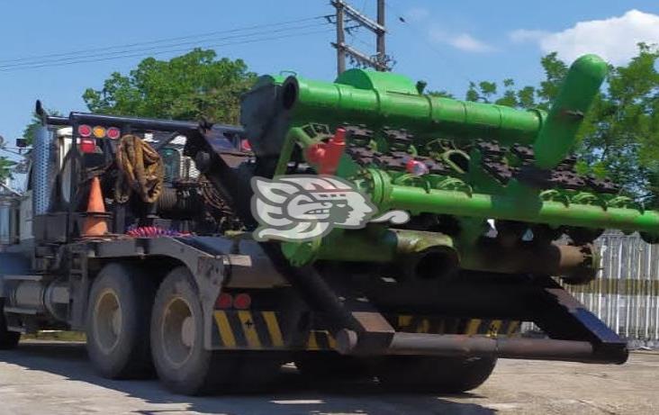 Inician desmantelamiento de la planta Ágata en Moloacán 