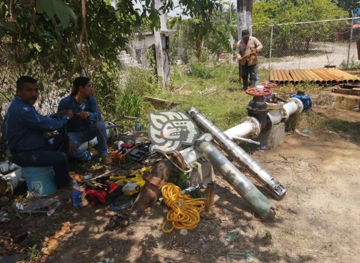 Nanchital e Ixhuatlán sufren escasez de agua; no hay pipas