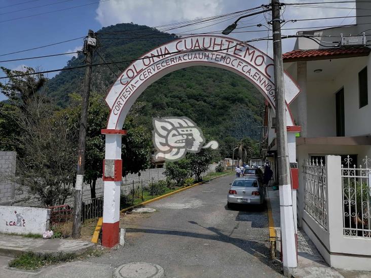 En riesgo, cinco colonias de Río Blanco por lluvias y barrancada